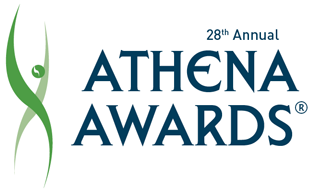 Logo for the 28th Athena Awards